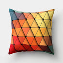 Axyaa Geometric Animal Rainbow Pillow Case for Home Decor 45X45CM