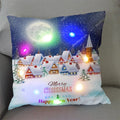 Axyaa Santa Claus LED Light Pillowcase 45X45cm