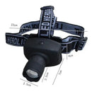 Axya LED Headlamp: 3 Modes, Waterproof, Zoomable for Camping, Emergency.