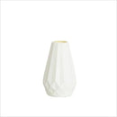 Axyaa Diamond Flower Vase Imitation Ceramic Plastic Nordic Style Living Room Decor