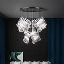 Axyaa Nordic Stair Chandelier Living Room Dining Pendant Ceiling Light