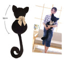 Axyaa Black Cat Doll Pillow Cushion - Creative, Cute, and Perfect for Gifting!