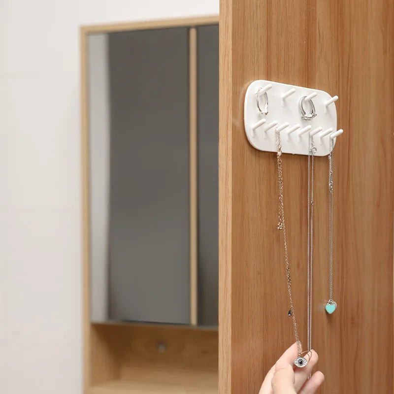 Axya Jewelry Display Rack - Wall Mounted Hook Storage Solution