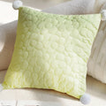 Axyaa Lily Jacquard Embroidery Pillow Cover for Sofa Living Room 45x45