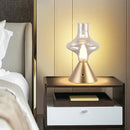 Axya Glass Table Lamp Night Light for Bedroom Decor & Atmosphere