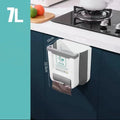 Axyaa Hanging Kitchen Trash Can - Creative Storage Solution for Cabinets