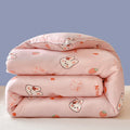 Axyaa Cartoon Print Comforter: Soft All-Season Quilt for Adults & Kids