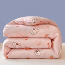 Axyaa Cartoon Print Comforter: Soft All-Season Quilt for Adults & Kids