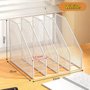 Axyaa Metal File Rack Office Desk Organizer Shelf - File Storage Box & Data Rack
