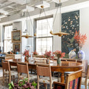 Axyaa Nordic Saucer Pulley Pendant Light: Adjustable Flying Saucer Lamp for Home and Commercial Spaces