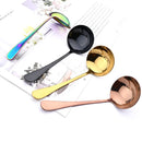 Axyaa Mirror Gold Stainless Steel Flatware Set - 4Pcs Dinnerware Cutlery Kit