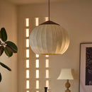 Axyaa French Style Fabric Pendant Lights for Dining, Bedroom, Study - Wabi Sabi Retro
