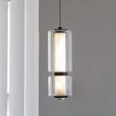 Axyaa Alabaster Glass Pendant Light LED Chandelier Dining Bar Decor