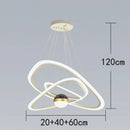 Axyaa Nordic Dining Room Pendant Ceiling Chandelier Light for Living Room