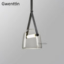 Axyaa Modern Glass LED Pendant Lights for Home Decor