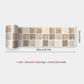 Axyaa Waterproof Wall Stickers - Kitchen Bathroom Office Decor Mural