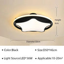 Axyaa LED Ceiling Light: Modern Minimalist Bedroom Chandelier for Living Room, Children's Room