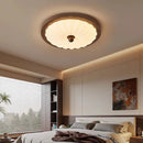 Axyaa Nordic Wood Grain Ceiling Light, Modern French Bauhaus Style