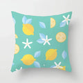 Axyaa Cartoon Watermelon Banana Print Seat Cushion Cover