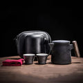 Axyaa Ceramic Tea Set Cup Portable Kung Fu Teaware Gift Box