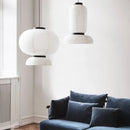 Axyaa Japanese Paper Pendant Lights Nordic LED Ceiling Chandelier
