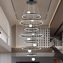 Axyaa Modern Dining Room Pendant Lights LED Chandelier Ceiling Lamp