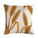 Axyaa Autumn Maple Leaf Sofa Cushion Cover 45*45 Throw Pillow Home Decor