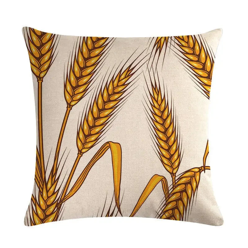 Maple Leaf Cushion Cover 45X45CM Home Decor Axyaa Cojin