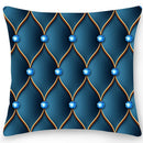 Axyaa Geometric Printed Pillowcase Double Sided Crystal Sofa Cushion Cover