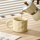 Axyaa Elegant Ceramic Mug Set - Stylish & Functional Coffee Cup in Light Luxury Style