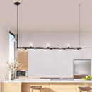 Axyaa Nordic Cross Glass Ball Pendant Light - Modern Minimalist Decor Lighting