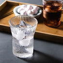 Axyaa 300ML Glass Coffee Mug with Walnut Sleeve and Bamboo Sheet - Japanese Style