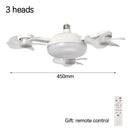 Ceiling Fan Light Electric with High Wind Power, Silent Operation for Kitchen, Restaurant Decor - Axyaa