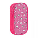 Axyaa Hello Kitty Pencil Case: Large Storage Pencil Pouch for Students