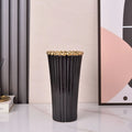 Axyaa Crown Ceramic Vase, Gold Black White, Home Decor, Luxury Floral Ware