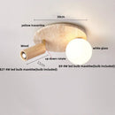 Axyaa Yellow Travertine LED Ceiling Lamp - Modern Natural Stone Ceiling Lights