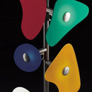 Axyaa Orbital Floor Lamp: Stylish Acrylic Shade, Modern Design for Living Room, Bedroom & Office