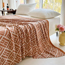 Axyaa Whale Bamboo Throw Blanket, Summer Quilt for Kids & Adults