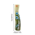 Axyaa Boho Resin Face Vase: Hand-painted Table Ornament for Creative Flower Arrangements