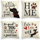 Axyaa Puppy Pattern Printing Pillowcase for Home Decor