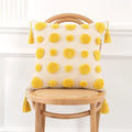 Axyaa Bohemian Tufted Nordic Pillow Cover for Home Decor 45x45 - Living Room, Sofa, Car