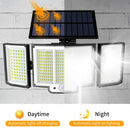 Axyaa Solar Outdoor Street Light 348 LEDs Motion Sensor IP65 Waterproof 3 Modes