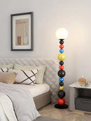 Axyaa Art Deco Gourd Floor Lamp - Modern Stand Light for Home Decor