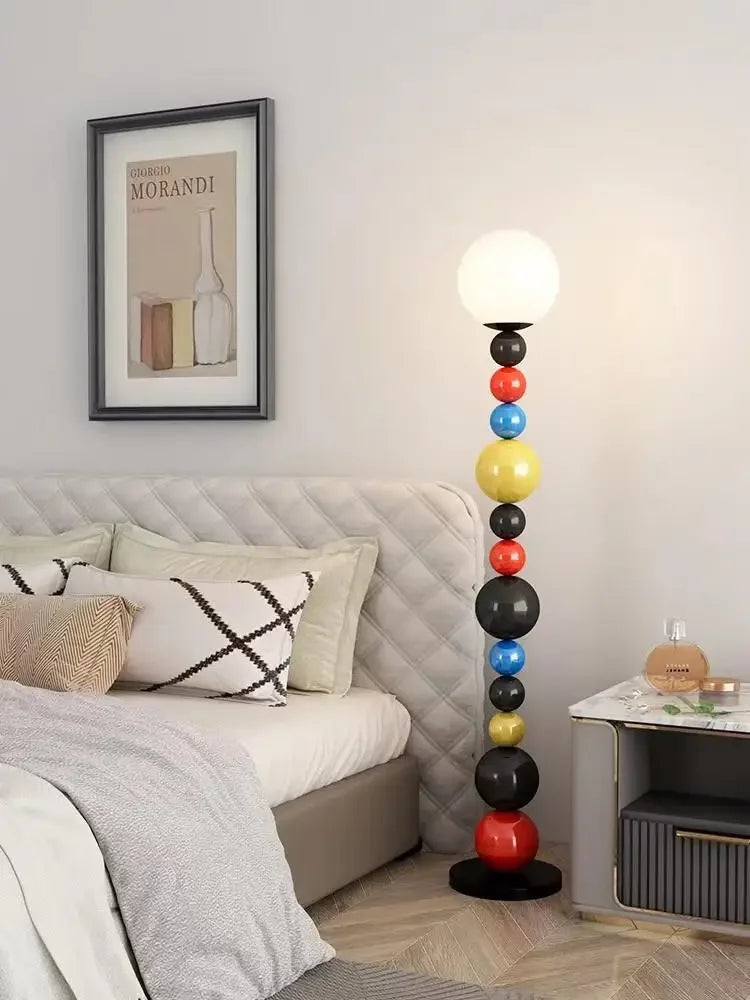 Axyaa Art Deco Gourd Floor Lamp - Modern Stand Light for Home Decor