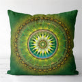 Axyaa Mysterious Pattern Flower Cushion Cover for Home Decor