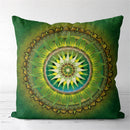 Axyaa Mysterious Pattern Flower Cushion Cover for Home Decor