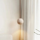 Axyaa Stone Yellow Travertine Chandelier Nordic Bedroom Pendant Lamp
