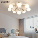Axyaa Petals Ceiling Chandelier for Modern Nordic Decor