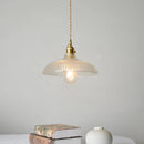 Axyaa Glass Flower Pendant Light - Nordic Retro Design for Various Spaces