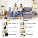 Axyaa LED Waterdrop Floor Lamp Foot Switch 3 Color Dimming Bedside Light